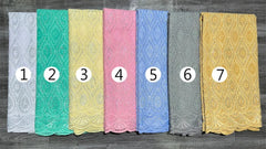 Cotton African Swiss Voile Lace Fabric 2024 New Nigerian Cotton Lace For Women Evening Party Dress