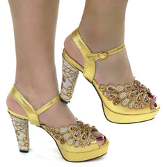 New Women Pumps New Shoes Sexy High Heels Ladies Party Stiletto Wedding N.Green Color Nigeriain Shoes